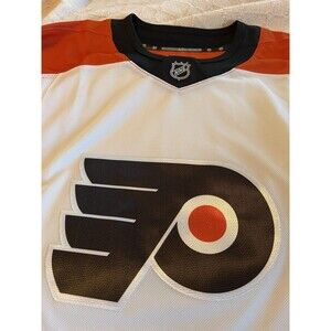 NWT NHL YOUTH FANATICS PHILADELPHIA FLYERS BREAKAWAY JERSEY SIZE L/XL
